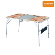 파란낚시 코베아 ML슬림 3폴딩 BBQ 테이블 KECU9FE-06 3단계 높이조절 캠핑용품